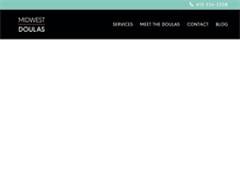 Tablet Screenshot of midwestdoulas.com